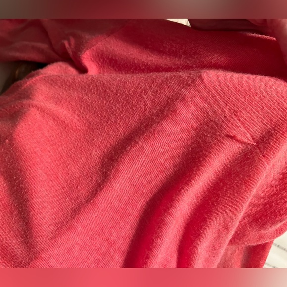 Jorge Pink Wrap Shirt Soft Size S Cover Up Perfect Layering for Summer and Fall - Picture 4 of 6